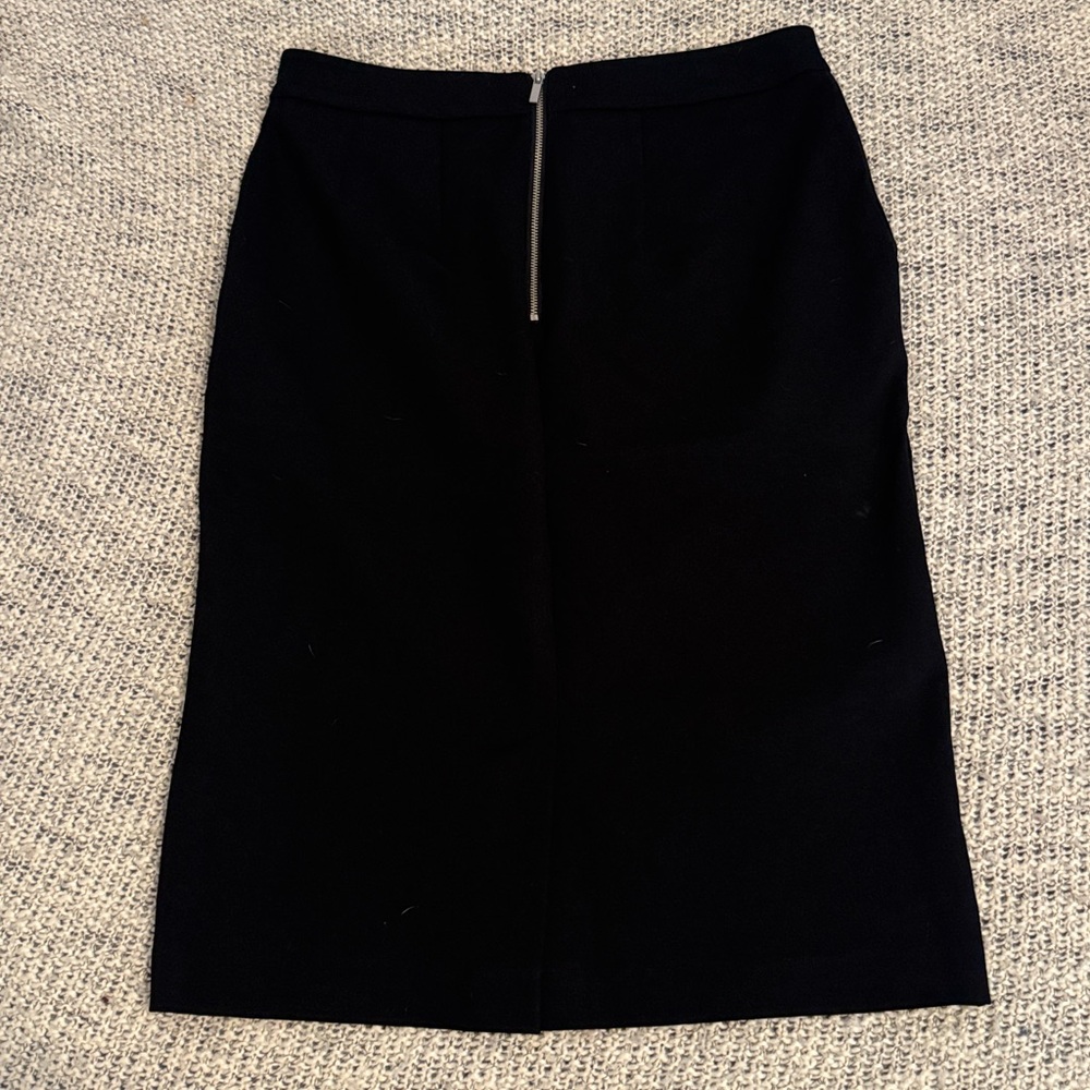 A New Day Black Pencil Skirt with Pockets – Size 4 - Picture 2 of 4